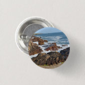 Französische Meeresküste in Vendée Button (Vorne & Hinten)