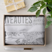 Französische Milchkuhwerbung Vintage Entkopplung Seidenpapier (Geschenk)