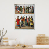 Französische Mode Poster (Küche)