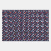 Französische Nationalfeiertage 3 Geschenkpapier Set (Vorderseite 3)