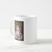 Französische Nonnen im Garten der Bewunderung Kaffeetasse (Vorderseite Links)