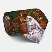 Französische Nonnen im Garten der Bewunderung Krawatte (Gerollt)