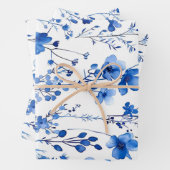 Französische Papiermuster-Wildblumen-98186 Geschenkpapier Set (Beispiel)