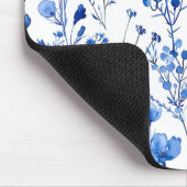 Französische Papiermuster-Wildblumen-98186 Mousepad (Ecke)