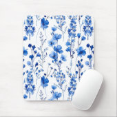 Französische Papiermuster-Wildblumen-98186 Mousepad (Mit Mouse)
