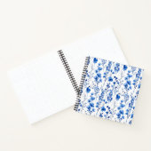 Französische Papiermuster-Wildblumen-98186 Notizblock (Innenseite)