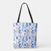 Französische Papiermuster-Wildblumen-98186 Tasche (Rückseite)