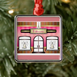 Französische Patisserie Eiffelturm Paris Ornament