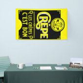 Französische Pfannkuchen Banner (Messeveranstaltung)