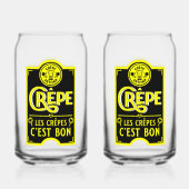 Französische Pfannkuchen Dosenglas (Vorderseite)