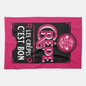 Französische Pfannkuchen Geschirrtuch (Horizontal)