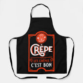 Französische Pfannkuchen Schürze (Vorderseite)