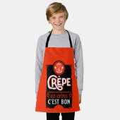 Französische Pfannkuchen Schürze (Getragen)