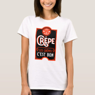 Französische Pfannkuchen T-Shirt