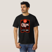 Französische Pfannkuchen T-Shirt (Vorne ganz)