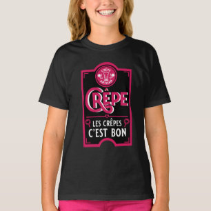 Französische Pfannkuchen T-Shirt