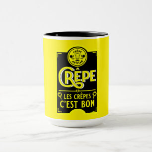 Französische Pfannkuchen Tasse