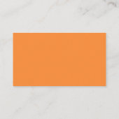Französische Platzkarte Spitzen (orange) (Rückseite)