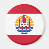 Französische Polynesien Magnet (Vorne)