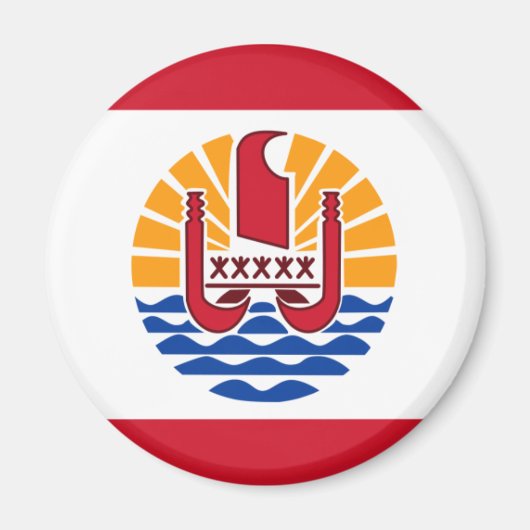 Französische Polynesien Magnet (Vorne)