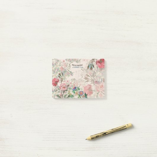 Französische Post-it Klebezettel (Auf Schreibtisch)