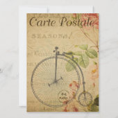 Französische Postkarte (Rückseite)