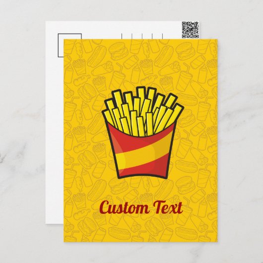 Französische Postkarte (Vorne/Hinten)