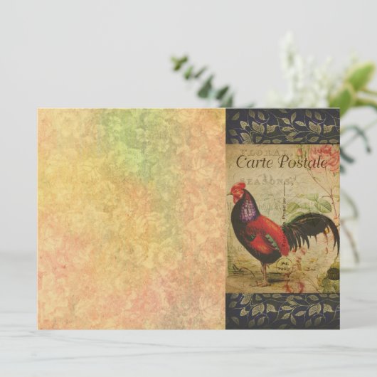 Französische Postkarte (Stehend Vorderseite)