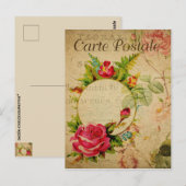 Französische Postkarte (Vorne/Hinten)