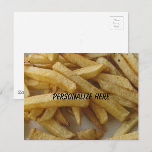 Französische Postkarte (Vorne/Hinten)