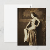 Französische Postkarte Anfang 1900 (Vorne/Hinten)
