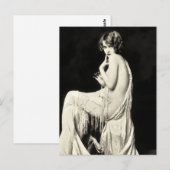 Französische Postkarte Anfang 1900 (Vorne/Hinten)