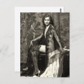 Französische Postkarte Anfang der 1900er Jahre (Vorne/Hinten)