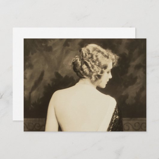 Französische Postkarte Anfang der 1900er Jahre (Vorne/Hinten)