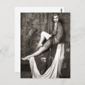 Französische Postkarte Anfang der 1900er Jahre (Vorne/Hinten)