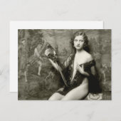 Französische Postkarte Anfang der 1900er Jahre (Vorne/Hinten)