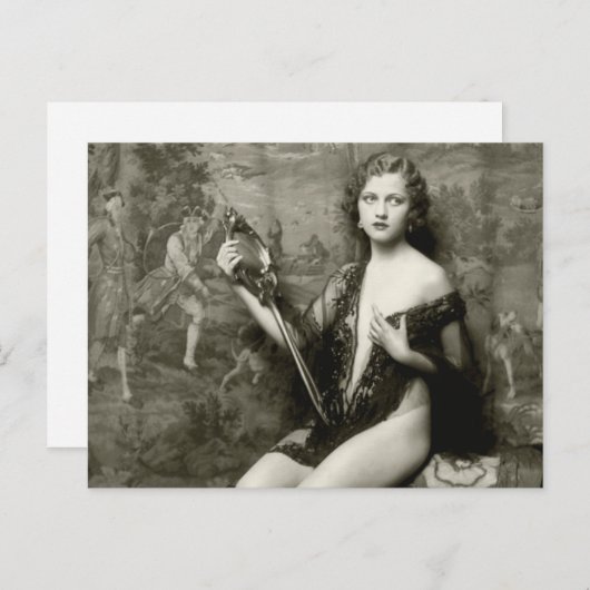 Französische Postkarte Anfang der 1900er Jahre (Vorne/Hinten)