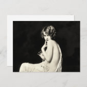 Französische Postkarte Anfang der 1900er Jahre (Vorne/Hinten)