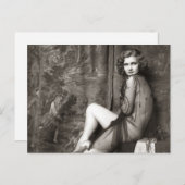 Französische Postkarte Anfang der 1900er Jahre (Vorne/Hinten)