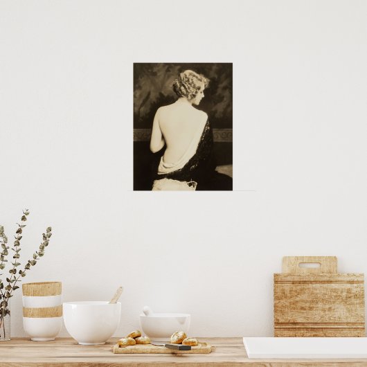 Französische Postkarte Anfang der 1900er Jahre Poster (Küche)