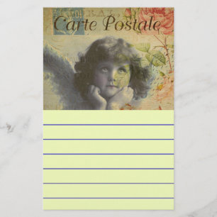 Französische Postkarte Briefpapier