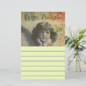 Französische Postkarte Briefpapier (Stehend Vorderseite)