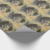 Französische Postkarte Geschenkpapier (Ecke)