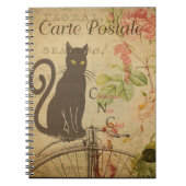 Französische Postkarte Notizblock (Vorderseite)