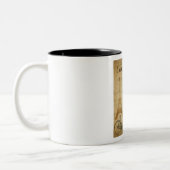 Französische Postkarte Tasse (Links)