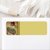 Französische Postkartenadresse (Insitu)