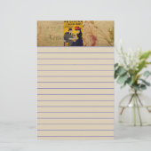 Französische Postkartenlandschaft Briefpapier (Stehend Vorderseite)