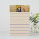Französische Postkartenlandschaft Briefpapier (Stehend Vorderseite)