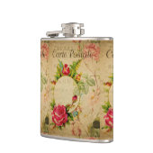 Französische Postkartenmaske Flachmann (Links)