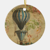 Französische Postkartenmauer Keramik Ornament (Vorne)